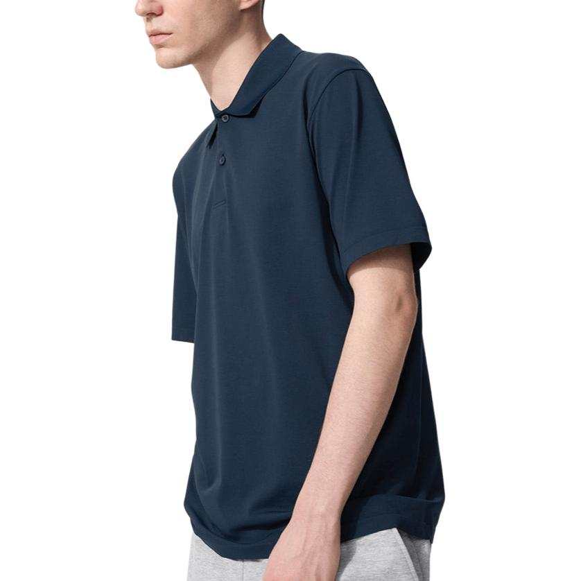 UNIQLO SS26 Polo Shirts Unisex Dark Blue Moderate