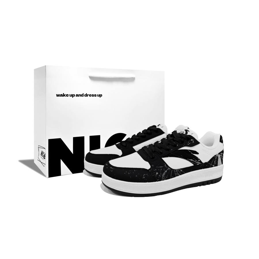 Anta Original 2 Han Yang Dimension, Premium, Campus Trendy Shoes, Hand Drawn, Cool Style Synthetic Leather Individual