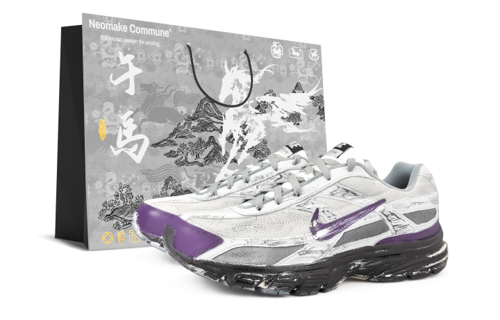 Nike Nike Initiator Low top Running Shoes Unisex White Purple