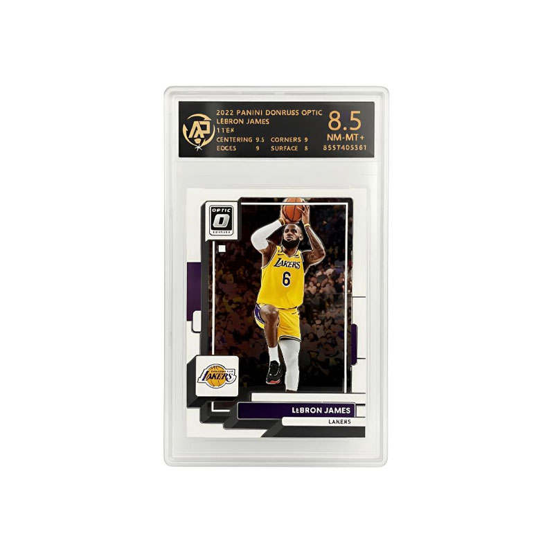 PANINI Donruss Optic LeBron James' Layup Close Up, The Little Emperor Graded Cards 1 Pc