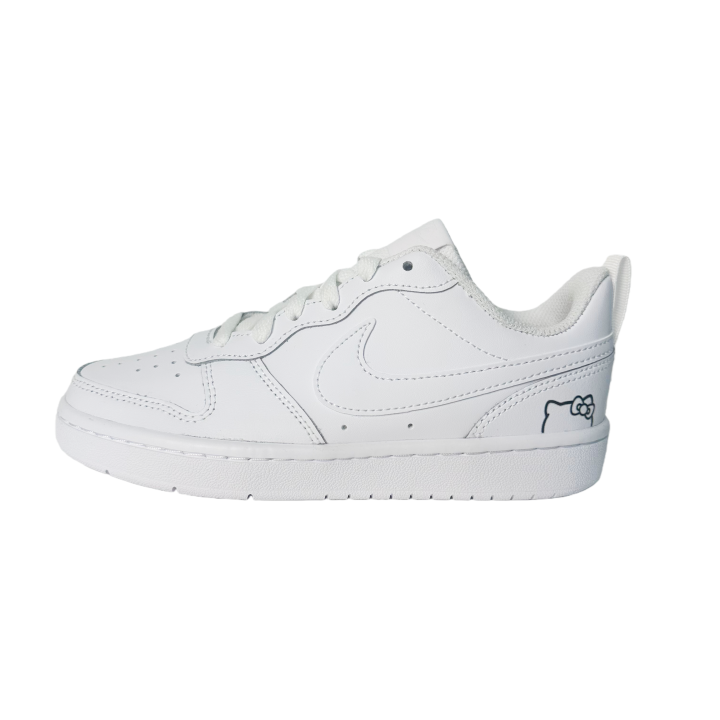 Nike Nike Court Borough MUXUE Kitty Leather Low top Skateboard Shoes Unisex White