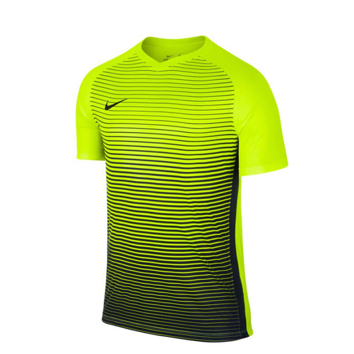 Nike Nike T Shirts Men's Neon Green V Neck Moderate