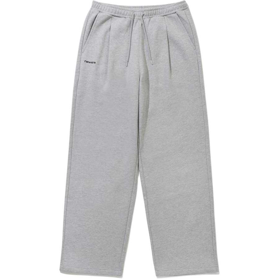 New Era SS26 AP WIDE SWEAT PANTS FP61 HGRY Knitted Sweatpants Korean Style Unisex