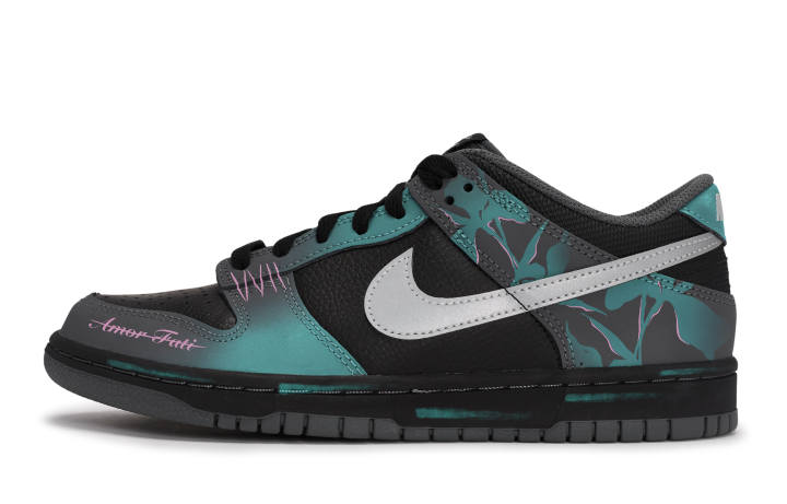 Nike Nike Dunk REGO Hot Dog, Nightly Quest For The Orchid Slip Resistant Slip Resistant Low top Skateboard Shoes