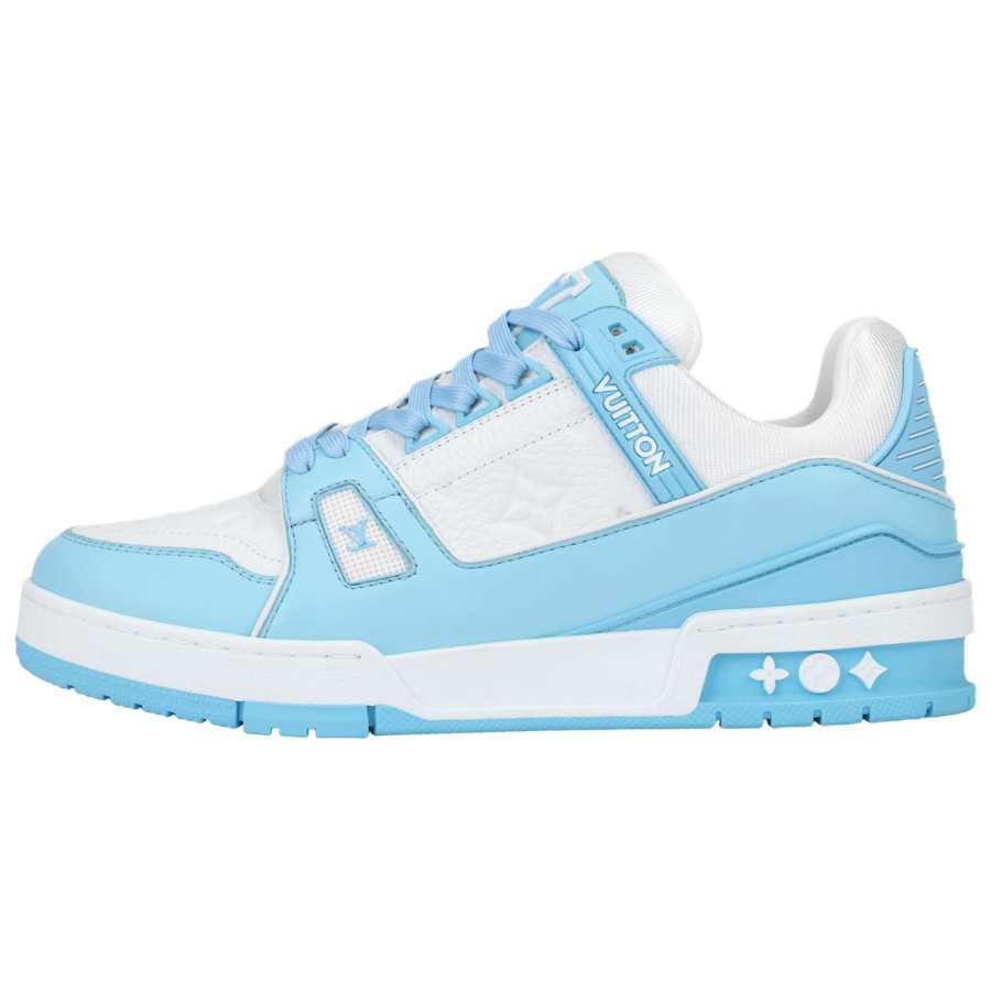 LOUIS VUITTON LOUIS VUITTON Lv Trainers 'White Monogram Blue'