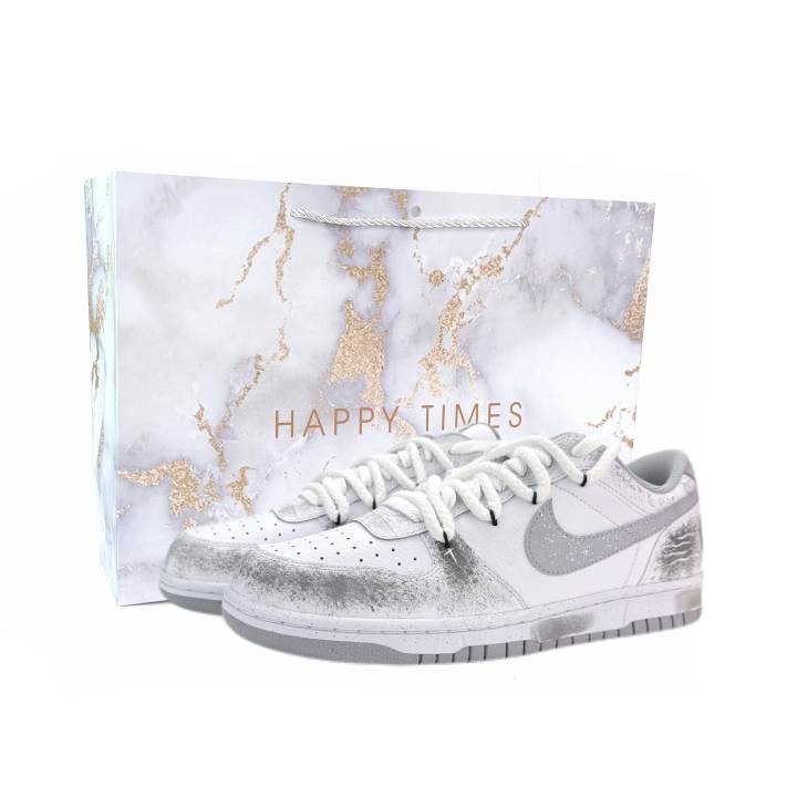 Nike Nike Big Low Synthetic Leather, Leather Slip Resistant, Abrasion Resistant, Breathable Low top Skateboard Shoes Men's