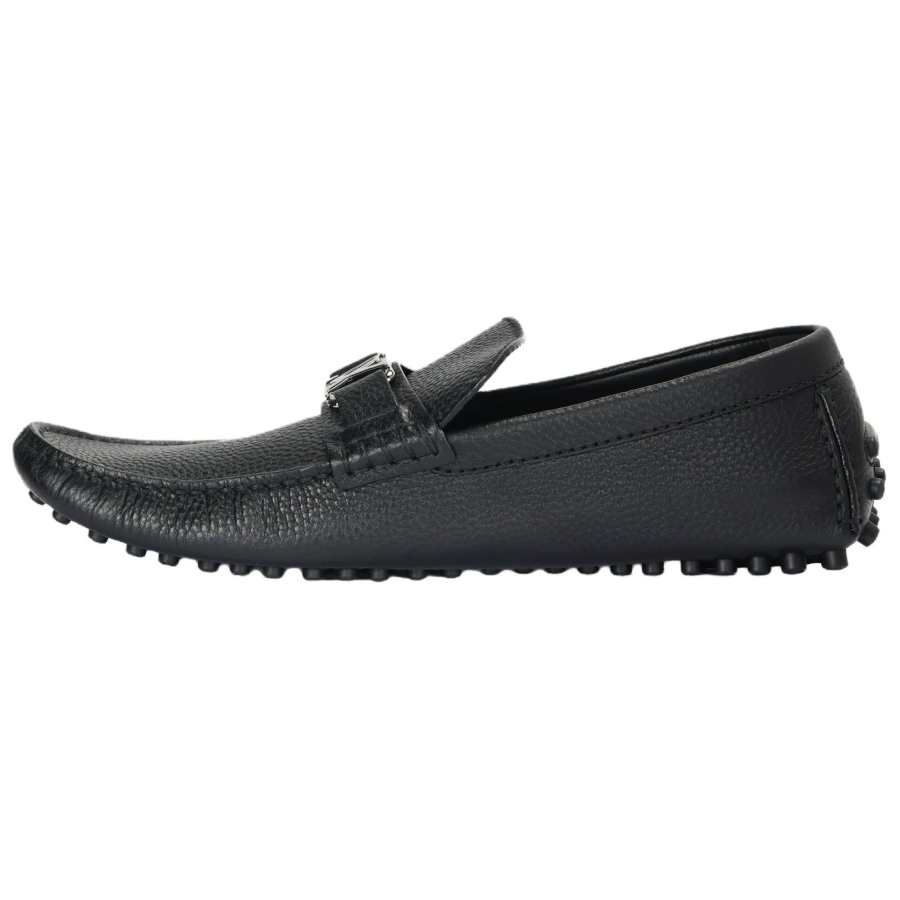 LOUIS VUITTON Lv Hockenheim Moccasin Shoes 'Black'