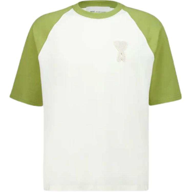 Amiparis Paris Logo Patch Crewneck T-Shirt