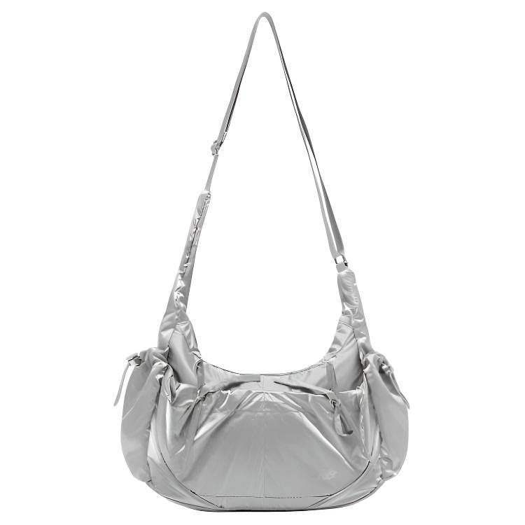 New Balance New Balance Nylon Shoulder Bag, Crossbody Bag Women's Silver