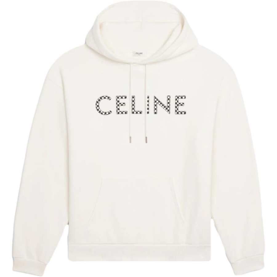 CELINE CELINE Loose Sweatshirt In Cotton Fleece With Studs