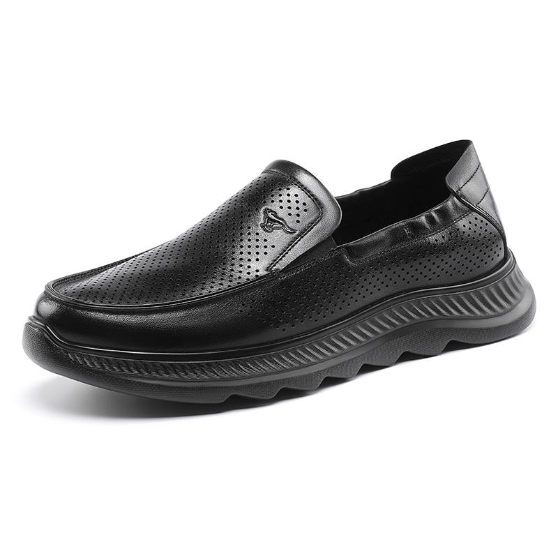 SEPTWOLVES Top Grain Cow Leather Casual Leather Shoes Men's HD