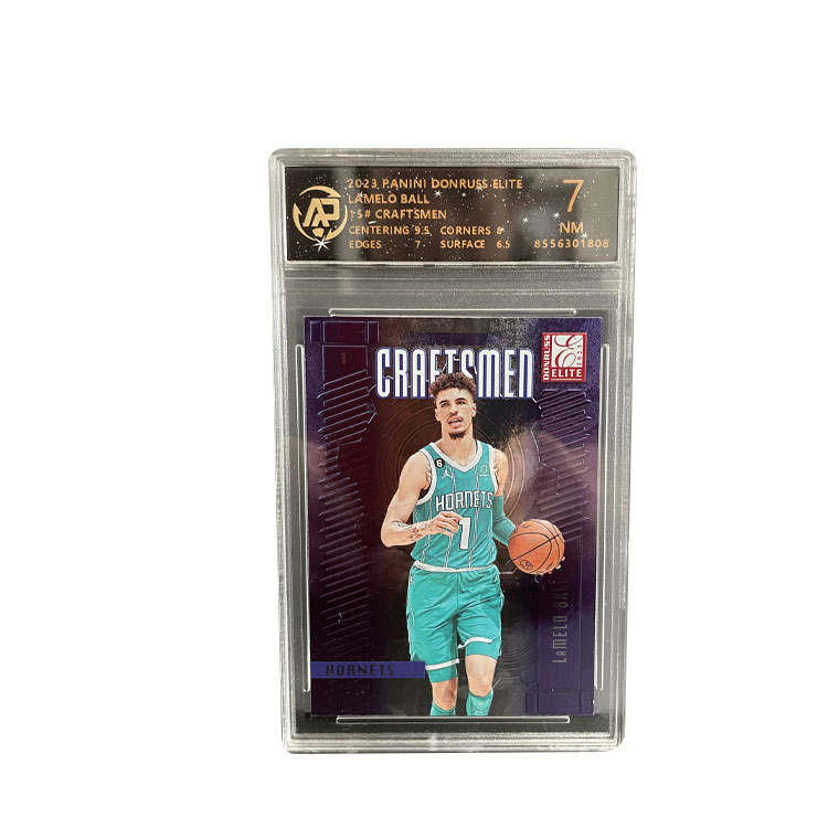 UPPER D.E.C.K UPPER D.E.C.K LaMelo Ball, Li Ning, Elite Purple Special Edition Graded Cards 1 Pc