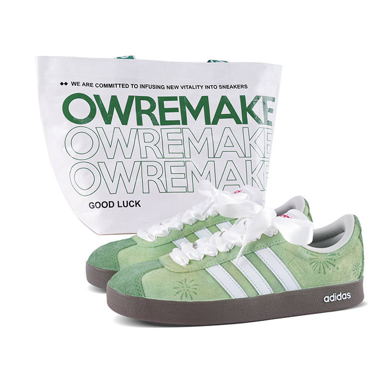 Adidas Adidas VL COURT 2.0 Low top Skateboard Shoes Unisex Green White