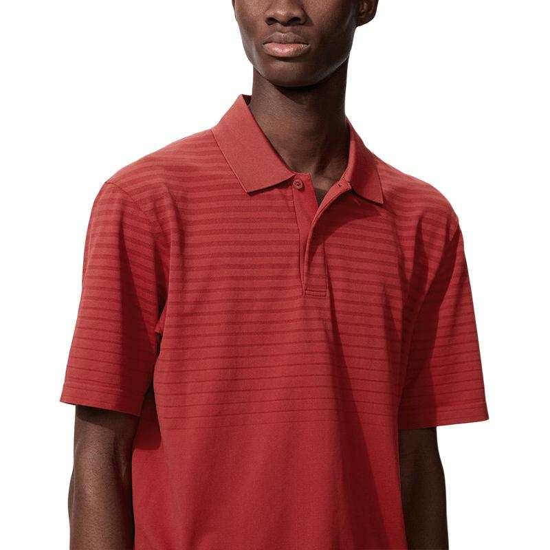 UNIQLO SS26 Polo Shirts Unisex 15 Coral Red Moderate