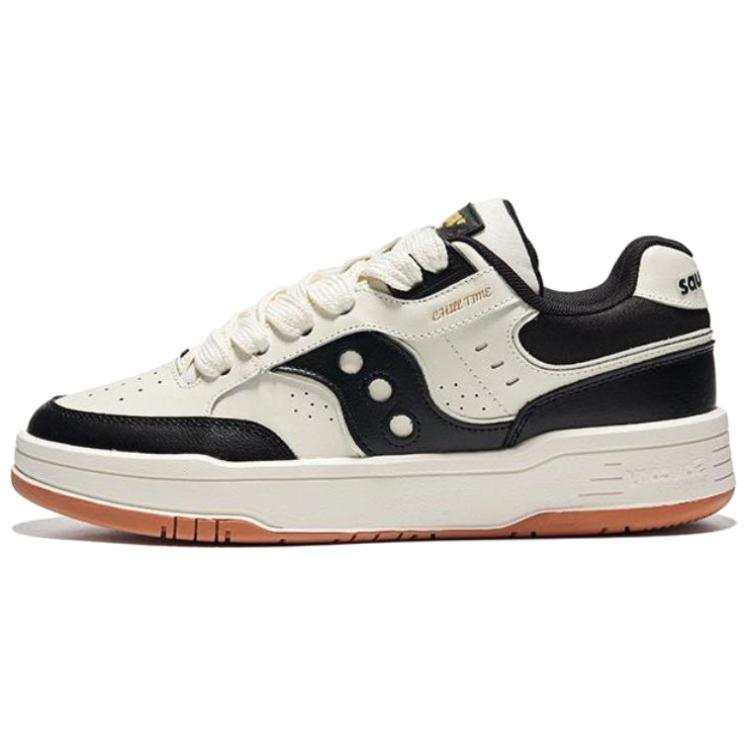 Saucony CHILLTIME Sports Slip Resistant Slip Resistant Low top Skateboard Shoes Unisex Beige Black Blue