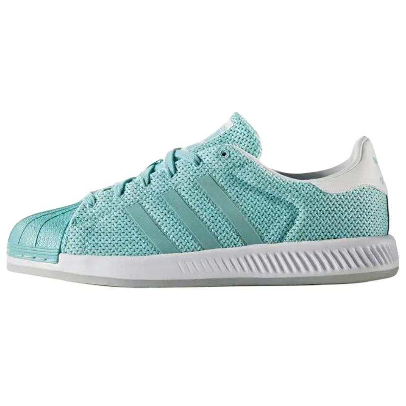 Adidas Originals Superstar Bounce Skateboard Shoes Women's Mint Green