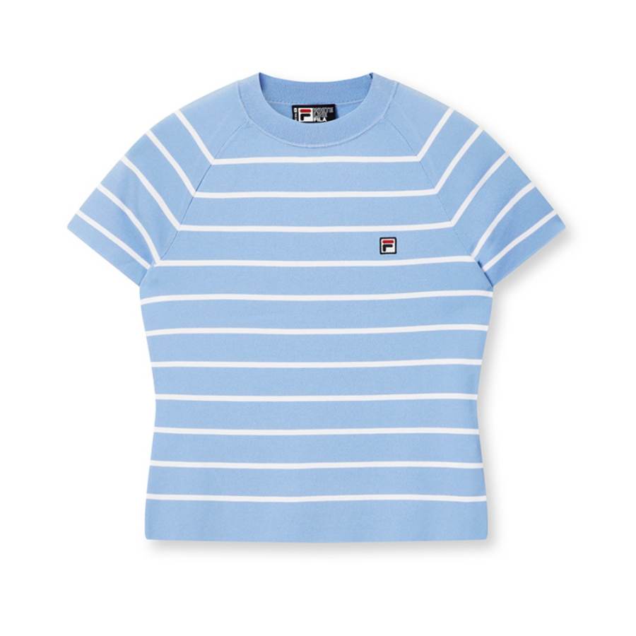 FILA Heritage Knitwear Women's Blue And White Blue