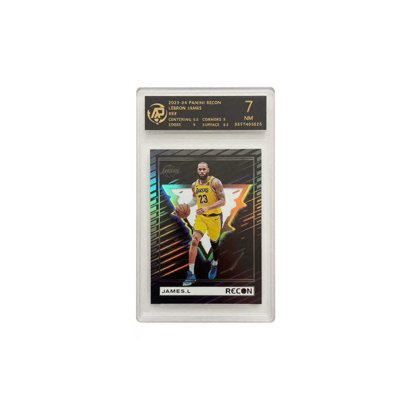 PANINI LeBron James, The Little Emperor, Zebra Print Teka Graded Cards 1 Pc