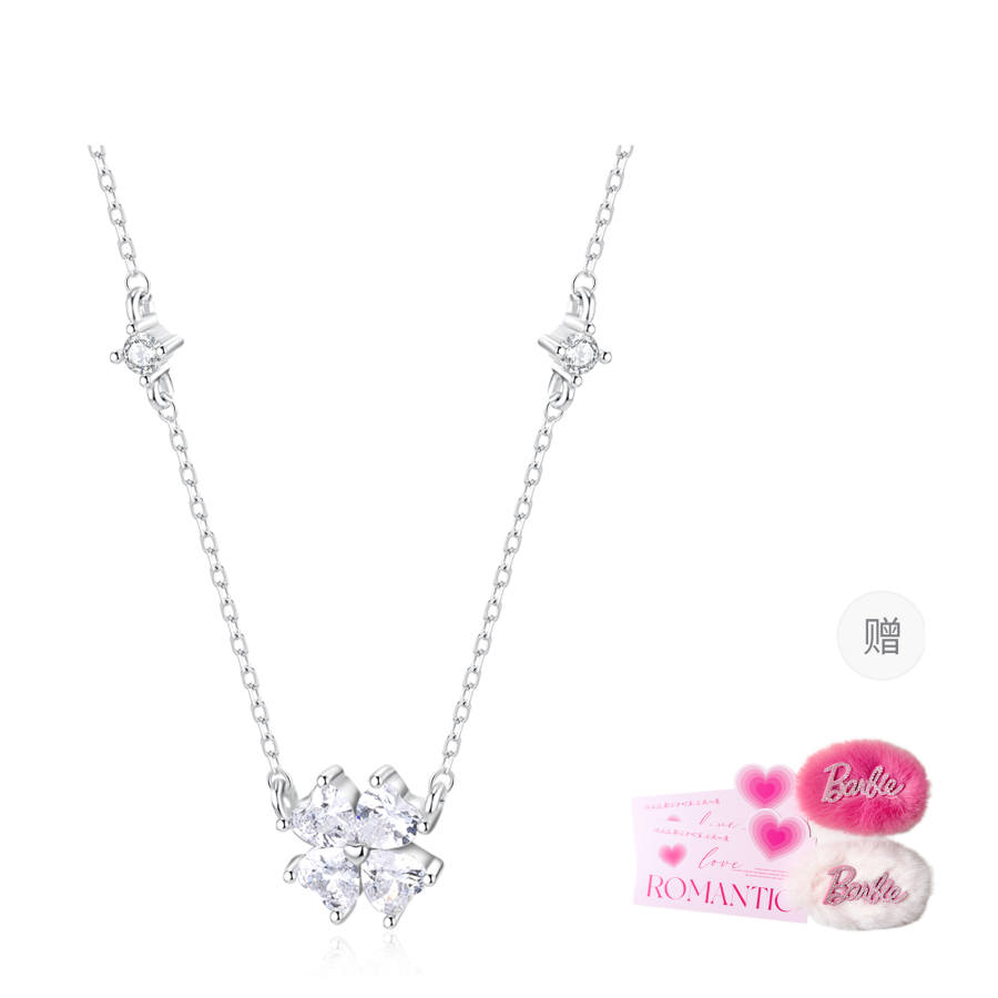 Barbie Swarovski Crystal Necklaces Women's
