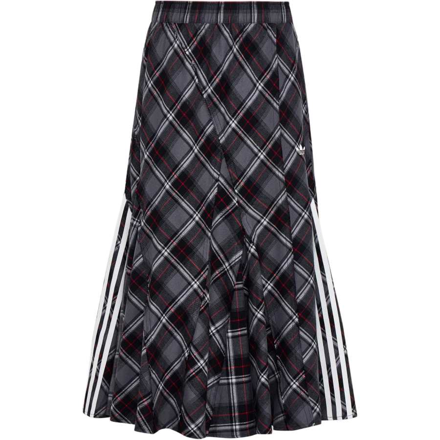 Adidas Originals CHECK SKIRT Casual Long Skirt Women's