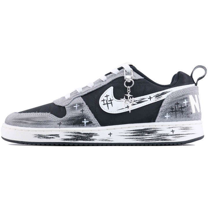 Nike Nike Court Borough Low Prem Cross Deconstruction Abrasion Resistant Slip Resistant Abrasion Resistant Slip Resistant