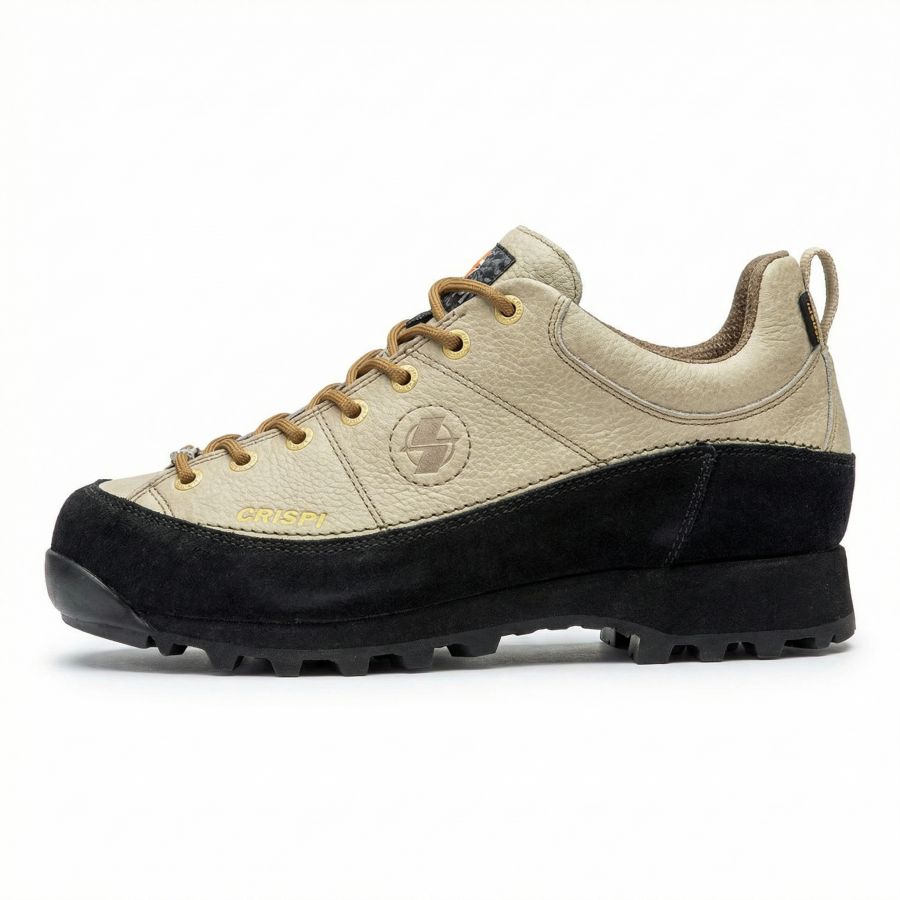 CRISPI Monaco GTX Comfortable Cushioning, Non Slip, And Waterproof, Breathable Low top Hiking Shoes Unisex Brown