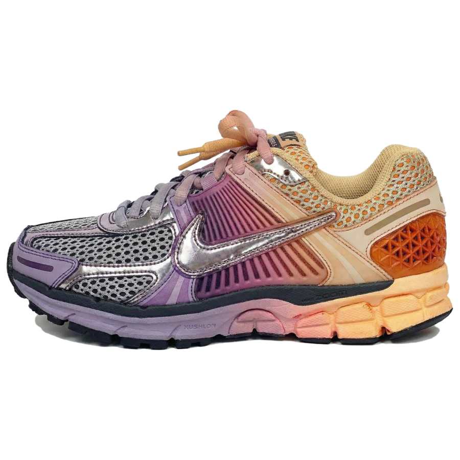 Nike Nike Zoom Vomero 5 Slip Resistant Low top Running Shoes Men's Yellow Pink Purple