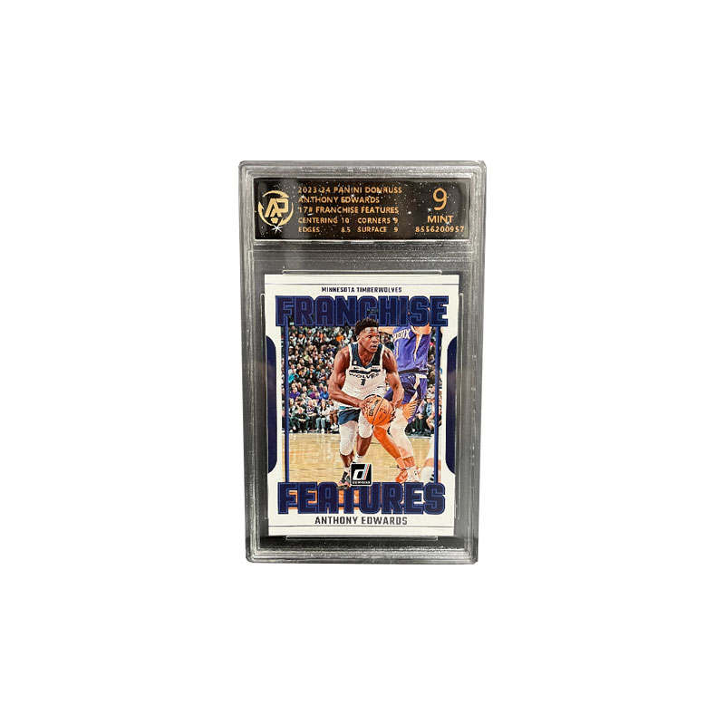 PANINI PANINI Donruss Anthony Edwards, Wolf King, Du Li Est Graded Cards 1 Pc