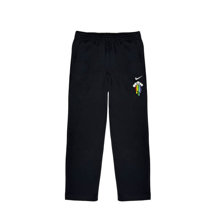 Nike Nike Knitted Sweatpants Unisex Black Thickened Straight Fit Pants