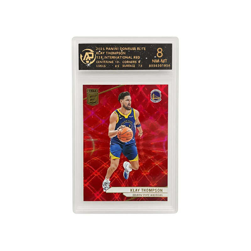PANINI PANINI Klay Thompson, Buddha, Elite Red Fold Graded Cards 1 Pc