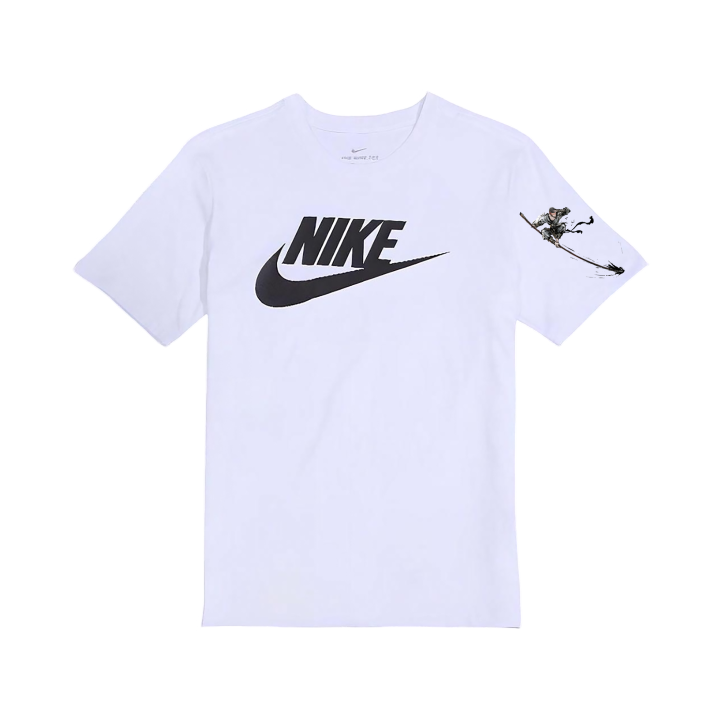 Nike Nike T Shirts Unisex White Crew Neck Moderate Straight Fit