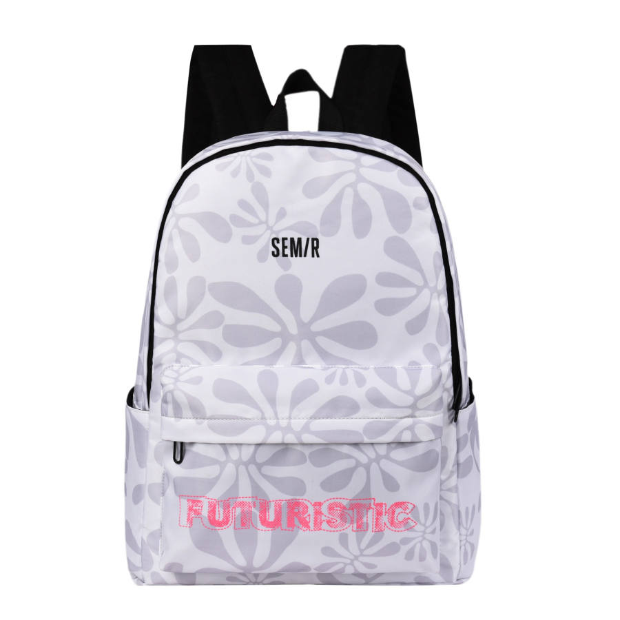 Semir Semir Nylon Backpack Regular Unisex White