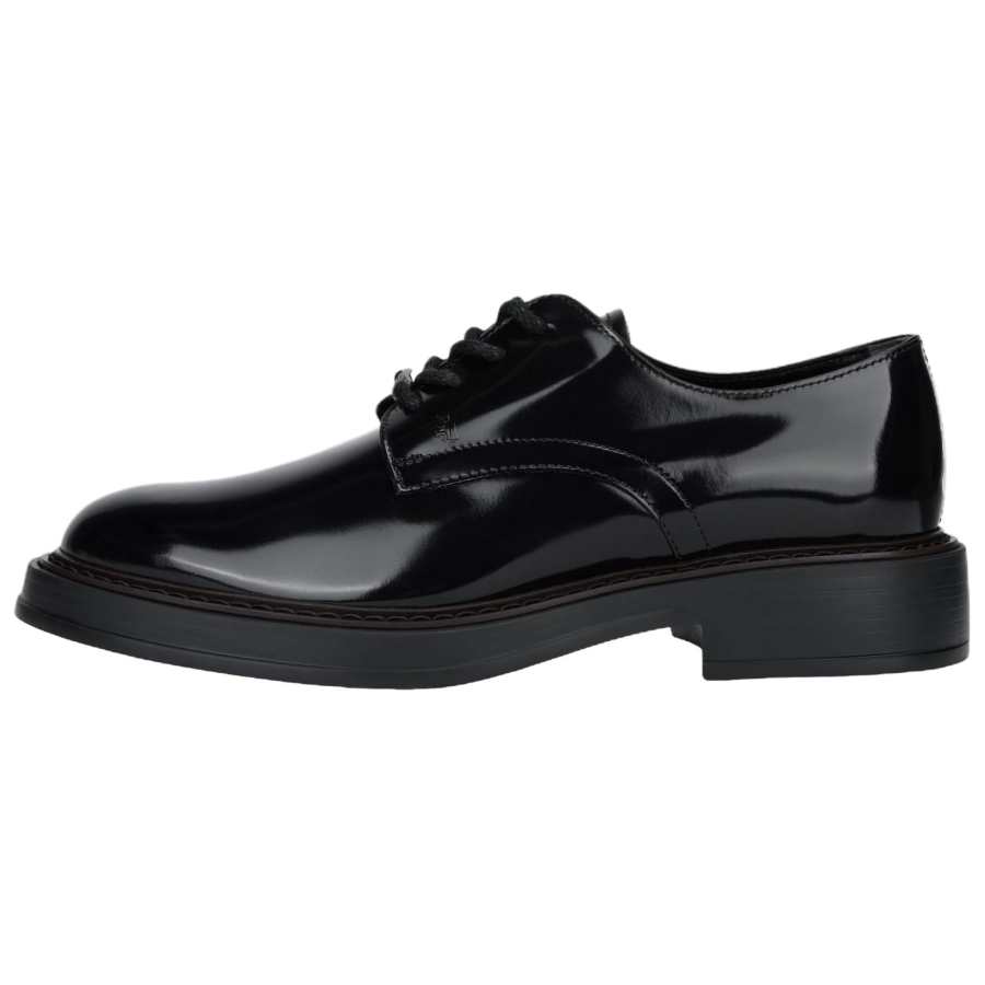 TOD'S Almond Toe Lace Up Oxford Shoes