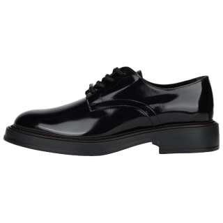TOD'S Almond Toe Lace Up Oxford Shoes