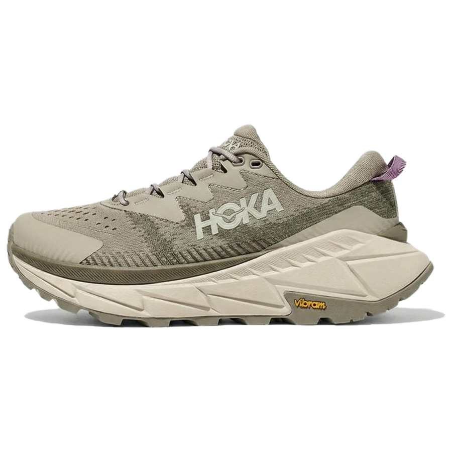 HOKA ONE ONE Comfortable Abrasion Resistant Breathable Low top Hiking Shoes Women's Wheat Cyan