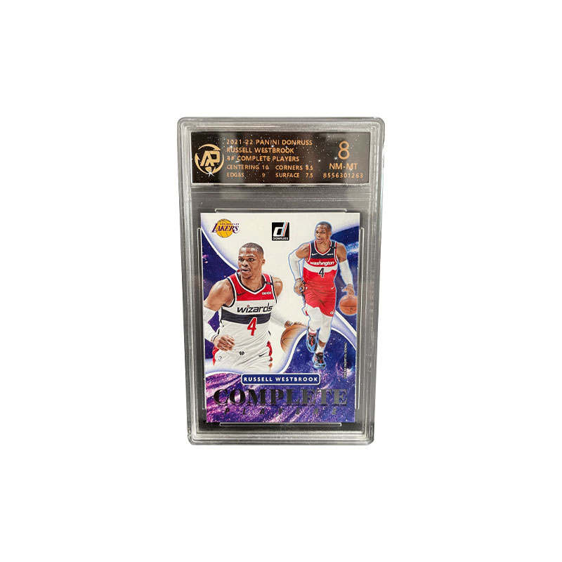 PANINI Donruss Russell Westbrook, Russell Westbrook, Durex Collection, Teka Graded Cards 1 Pc