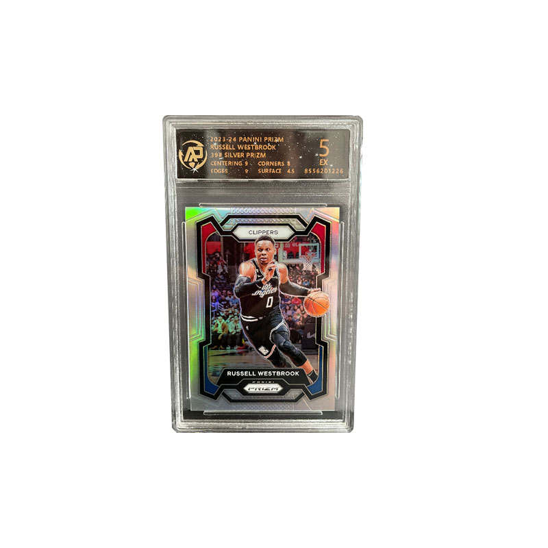 PANINI Prizm Russell Westbrook, Russell Westbrook, Silver Refringence Graded Cards 1 Pc
