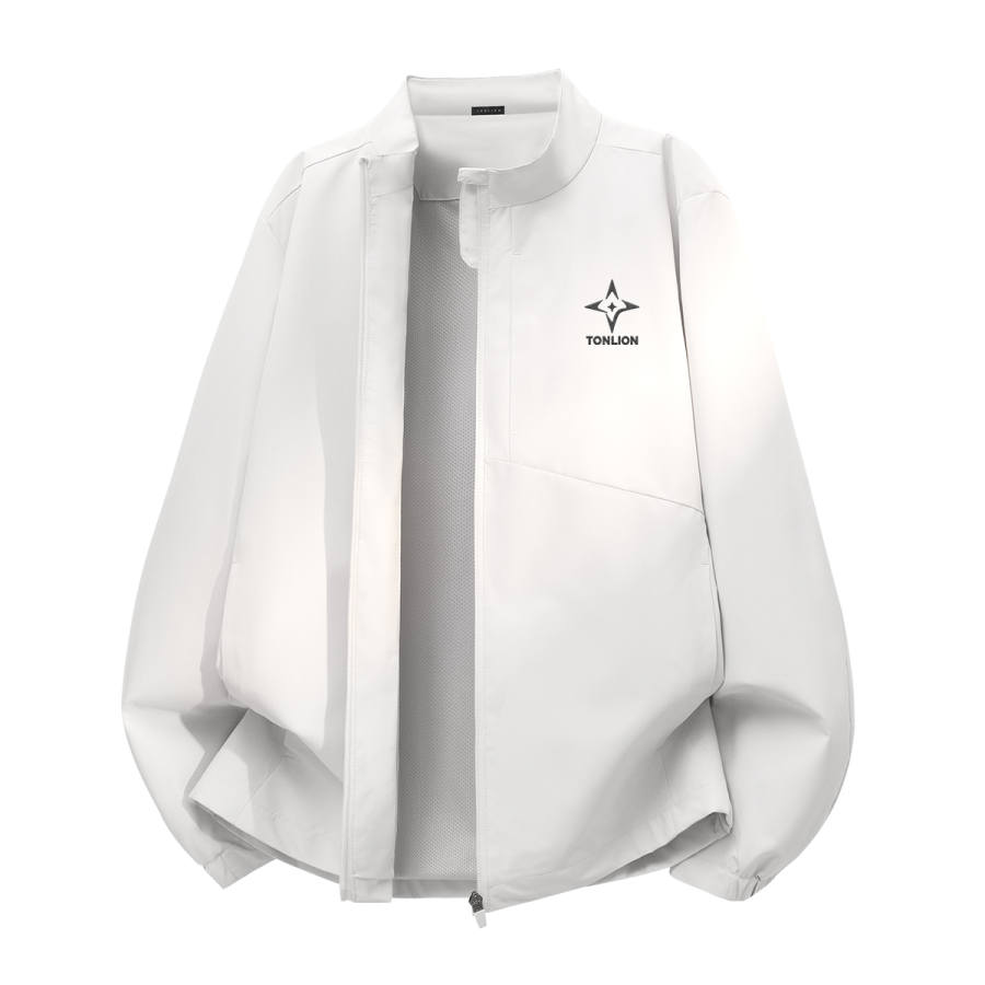 Tonlion Jackets Unisex Stand Collar Moderate Other