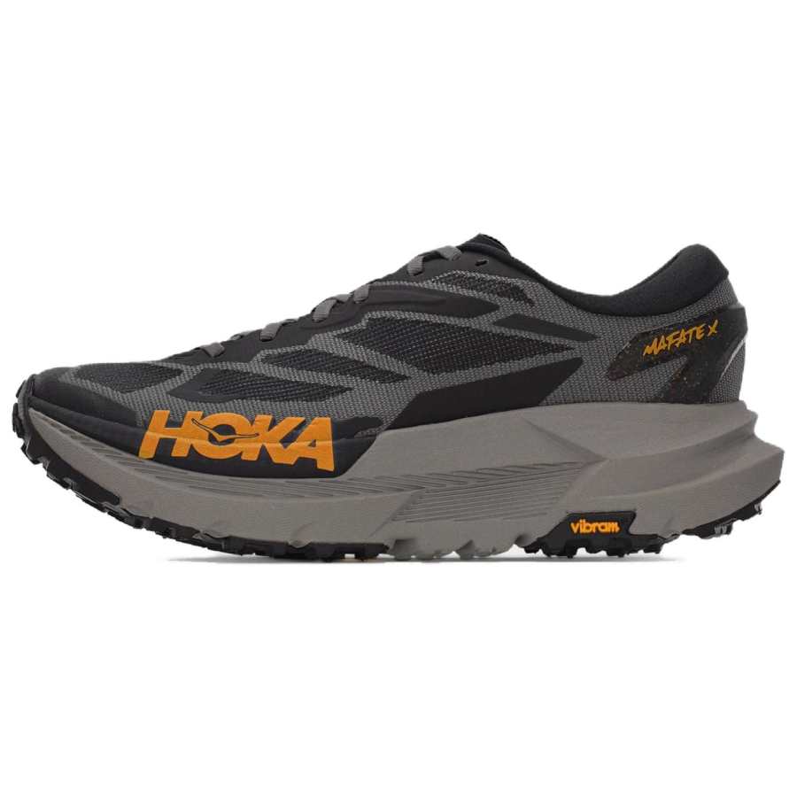 HOKA ONE ONE Mafate X Trail Running Shoes Men's Black