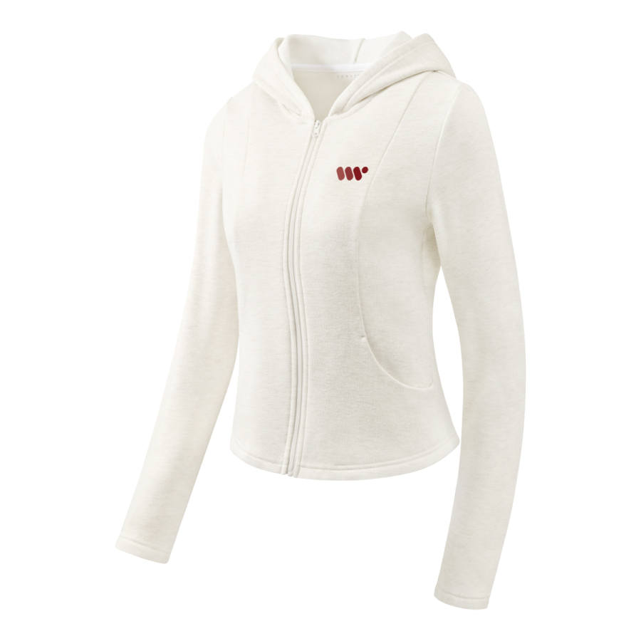 Tonlion Sweatshirts Women's Hooded Moderate Cardigan