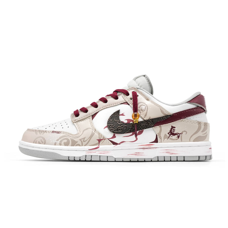 Nike Nike Dunk Auspicious Horse Low top Skateboard Shoes Unisex