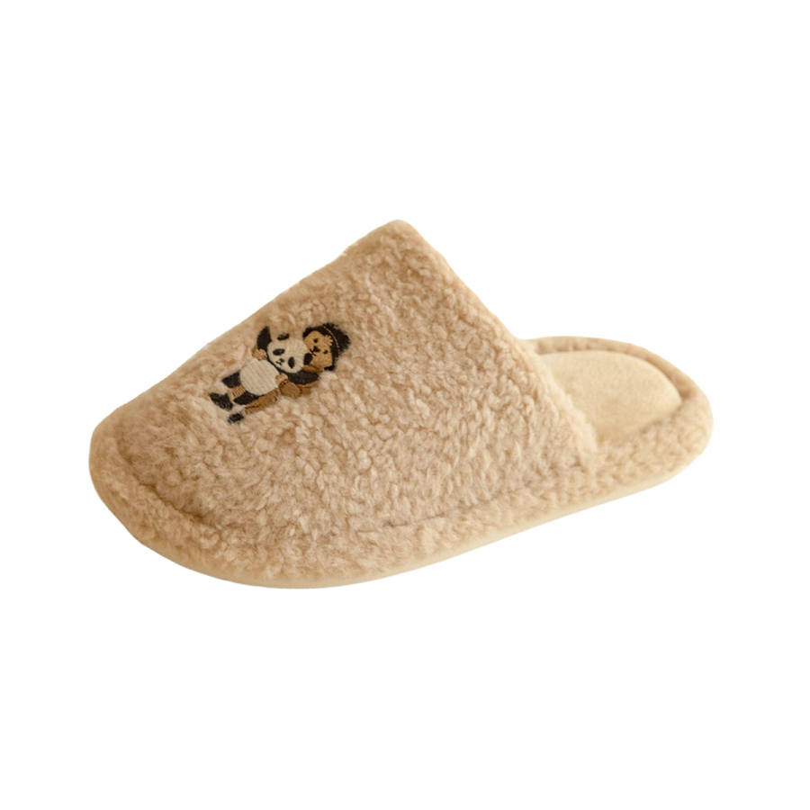 Teenie Weenie Unisex Dormitory Home Cotton Slippers Soft And Comfortable