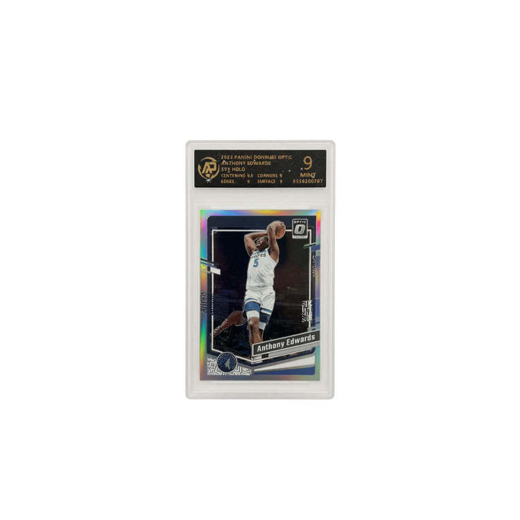 PANINI PANINI Donruss Optic Anthony Edwards, Wolf King OP Silver Discount Graded Cards 1 Pc