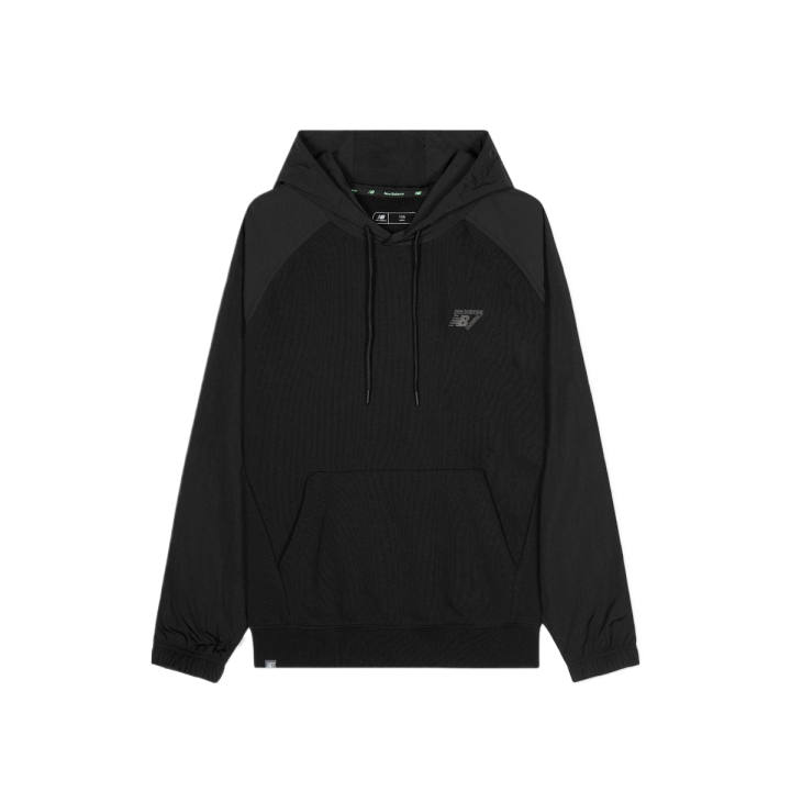 New Balance New Balance Sweatshirts Unisex Black Hooded Moderate Regular