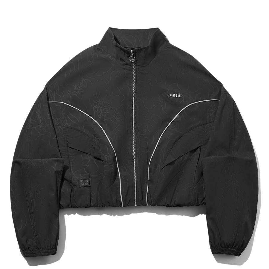 Li-Ning Li Ning Jackets Women's Black Stand Collar Moderate Other