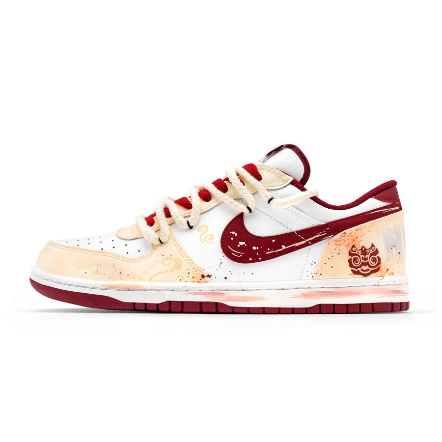 Nike Nike Big Thermal Slip Resistant Thermal Slip Resistant Skateboard Shoes Unisex Champagne