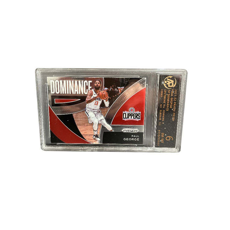 PANINI PANINI Prizm Paul George, Pickled, Mirror Finish Teka Graded Cards 1 Pc
