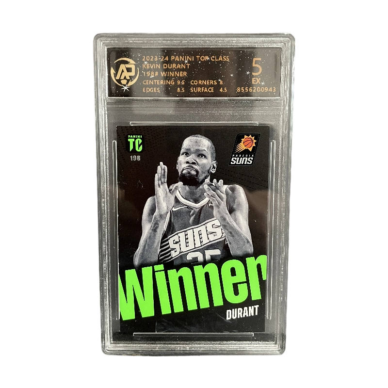 PANINI PANINI TOP CLASS Kevin Durant, Bleach KD TC Large Head Black/White Special Edition Graded Cards 1 Pc