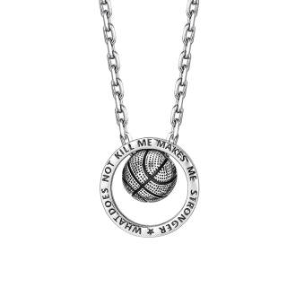 MYSH 925 Sterling Silver Necklaces Men's