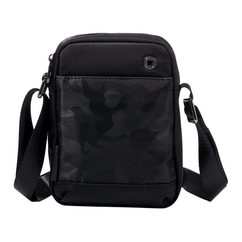 SEPTWOLVES Oxford Crossbody Bags Mini Men's Black